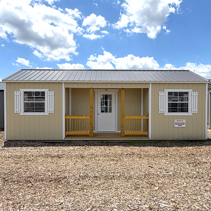 12 x 28 Utility Center Porch