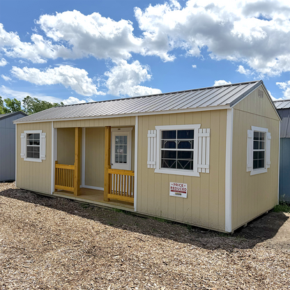 12 x 28 Utility Center Porch