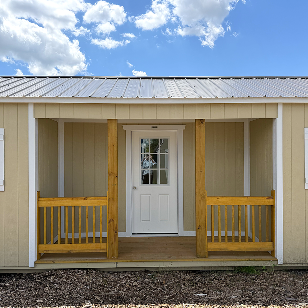 12 x 28 Utility Center Porch