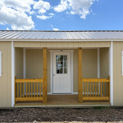12 x 28 Utility Center Porch