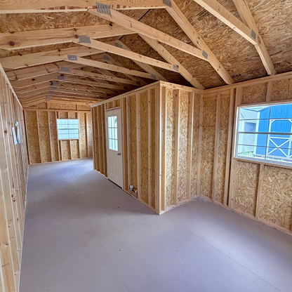 12 x 28 Utility Center Porch