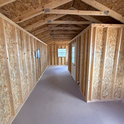 12 x 28 Utility Center Porch