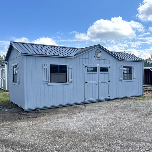 12 x 28 Utility Shed + Dormer