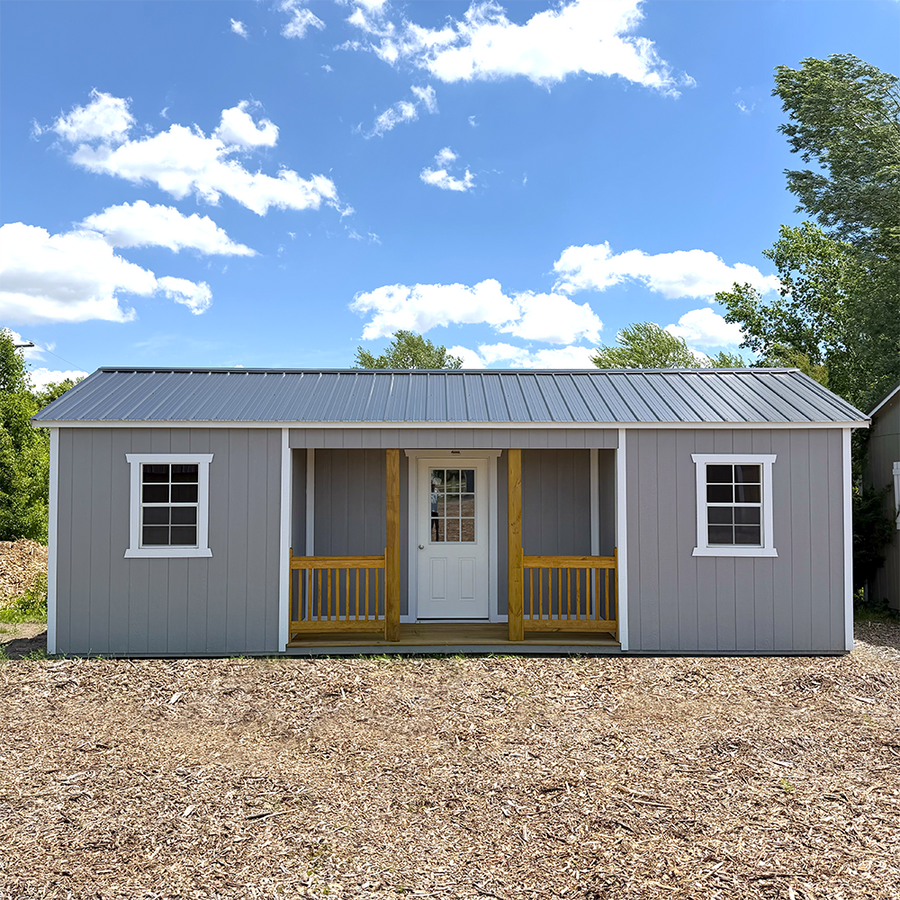 12 x 28 Utility Center Porch