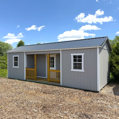 12 x 28 Utility Center Porch