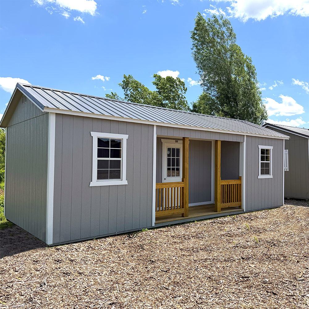 12 x 28 Utility Center Porch