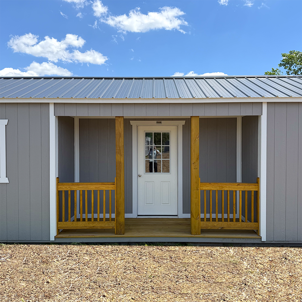 12 x 28 Utility Center Porch