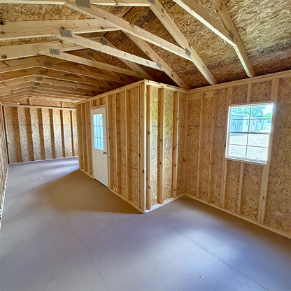 12 x 28 Utility Center Porch