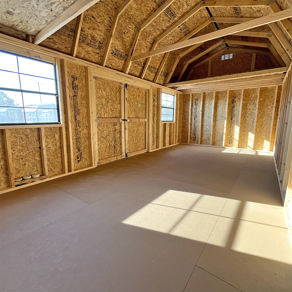 10 x 20 Lofted Barn