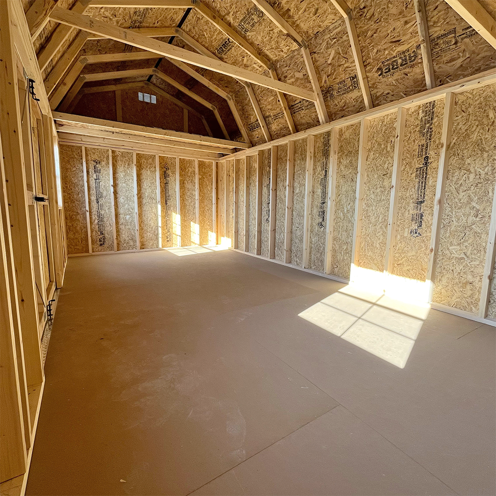 10 x 20 Lofted Barn
