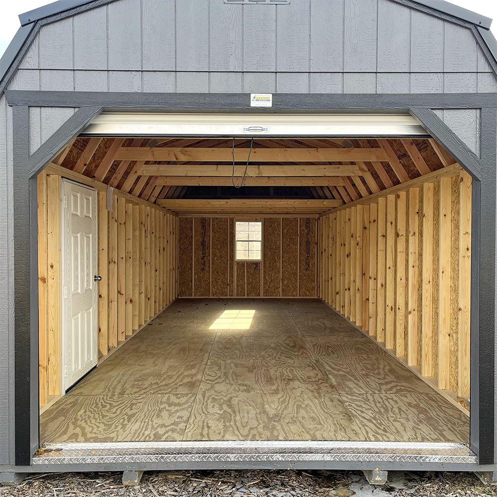 12 x 28 Lofted Garage