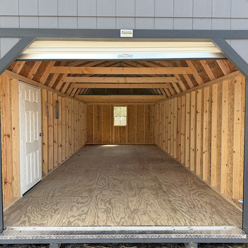 12 x 28 Lofted Garage