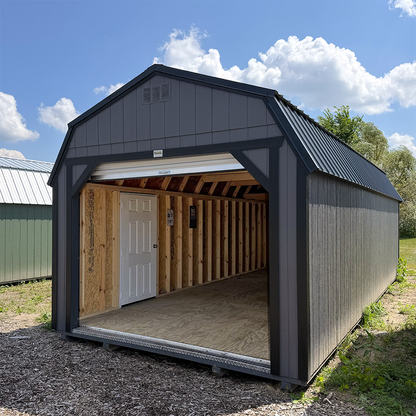 12 x 28 Lofted Garage