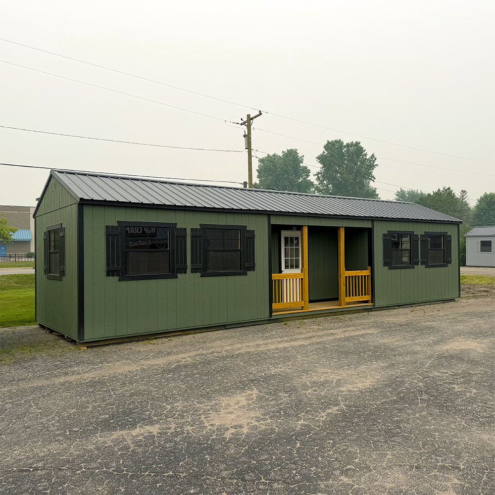 12 x 40 Utility Center Porch