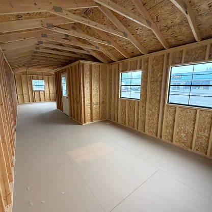 12 x 40 Utility Center Porch