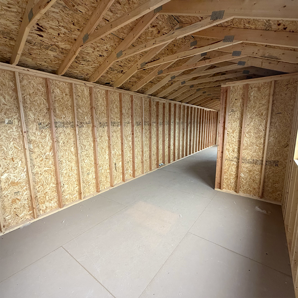 12 x 40 Utility Center Porch