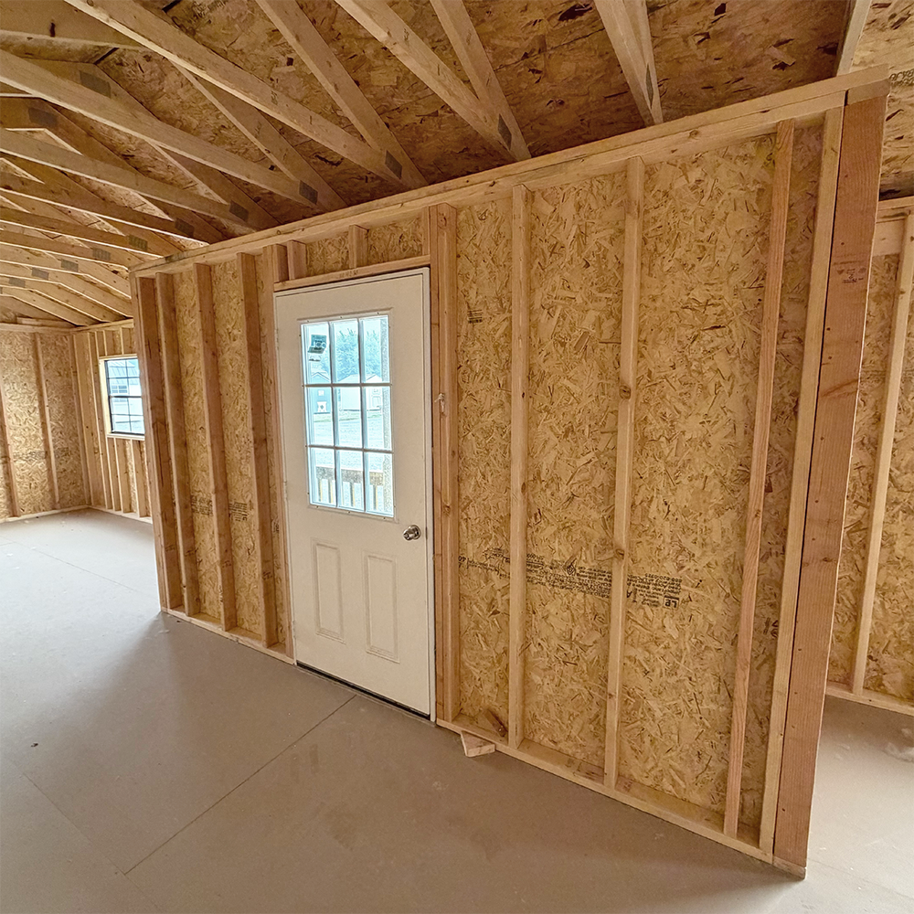 12 x 40 Utility Center Porch