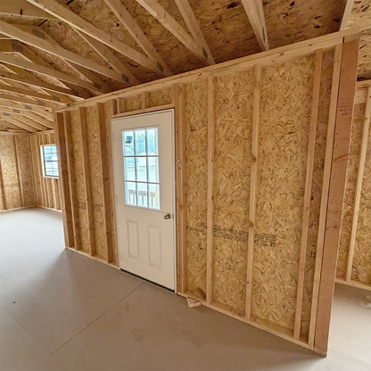 12 x 40 Utility Center Porch
