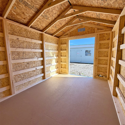 8 x 12 Economy Utility Shed