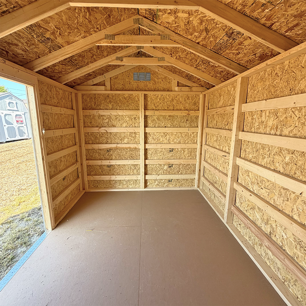 8 x 12 Economy Utility Shed