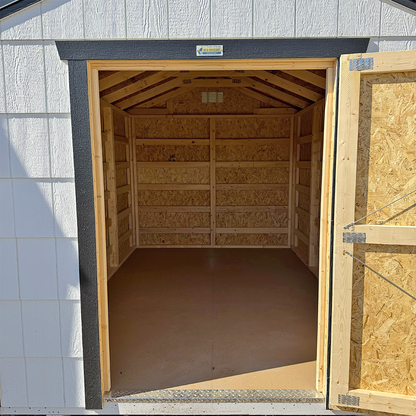8 x 12 Economy Utility Shed