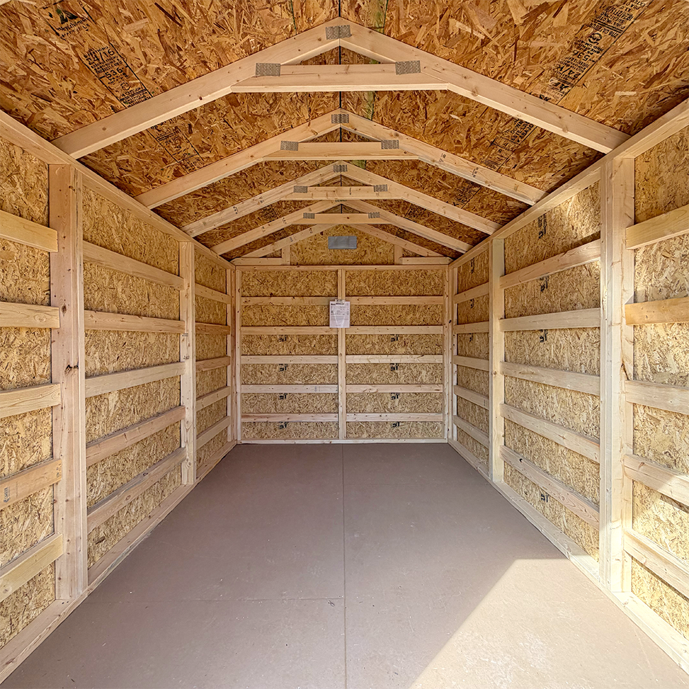 8 x 12 Economy Utility Shed
