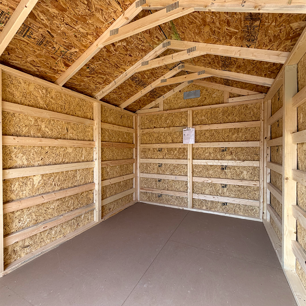 8 x 12 Economy Utility Shed