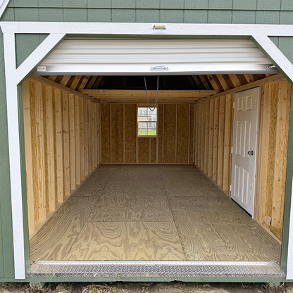 10 x 20 Lofted Garage