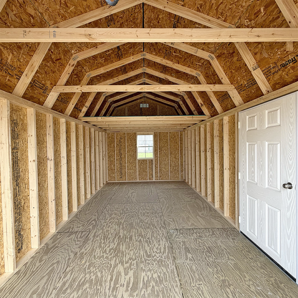 10 x 20 Lofted Garage