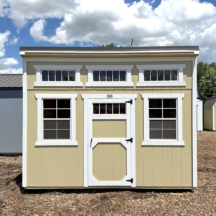 8 x 12 Single Slope Shed