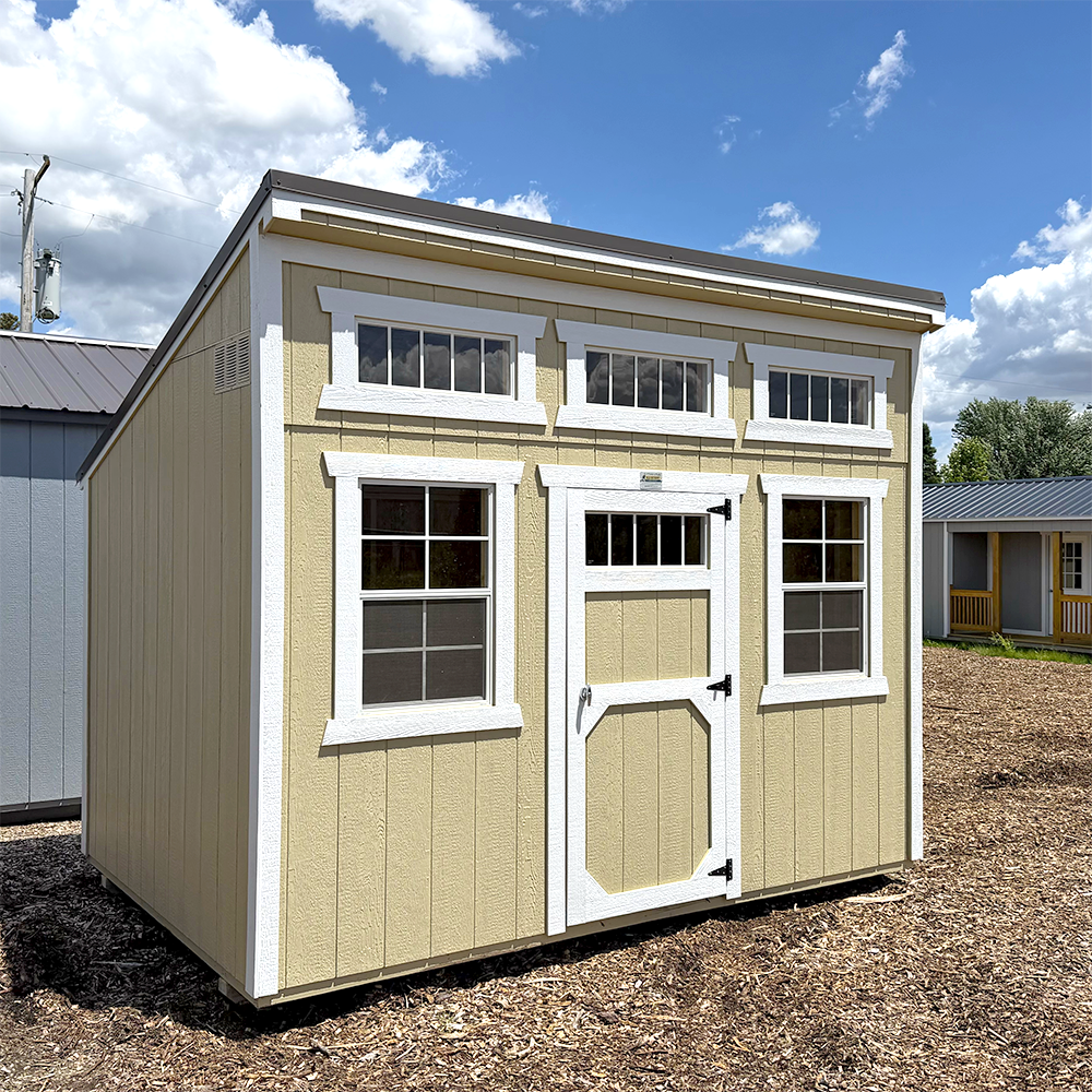 8 x 12 Single Slope Shed
