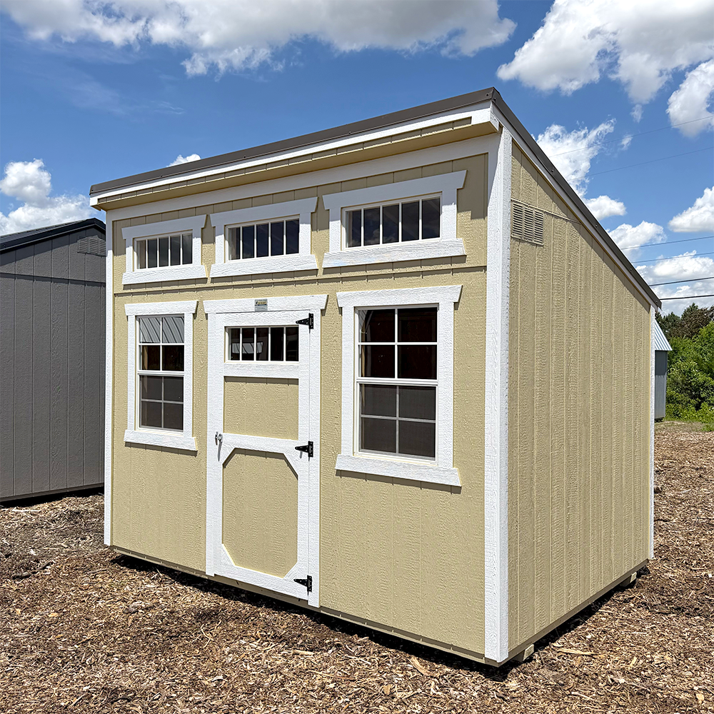 8 x 12 Single Slope Shed