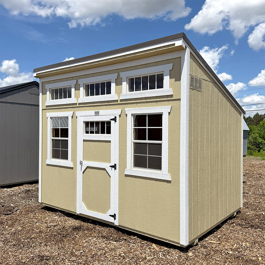 8 x 12 Single Slope Shed