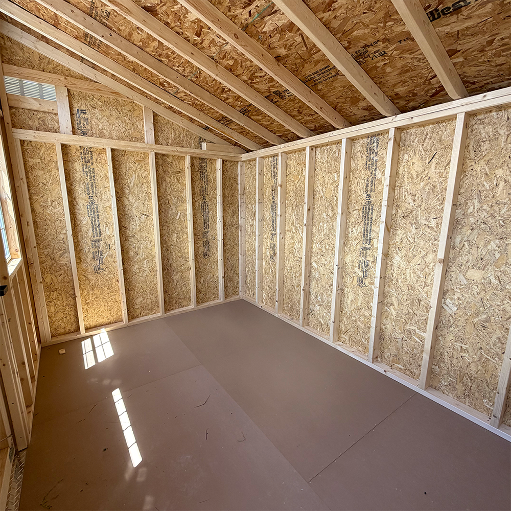 8 x 12 Single Slope Shed