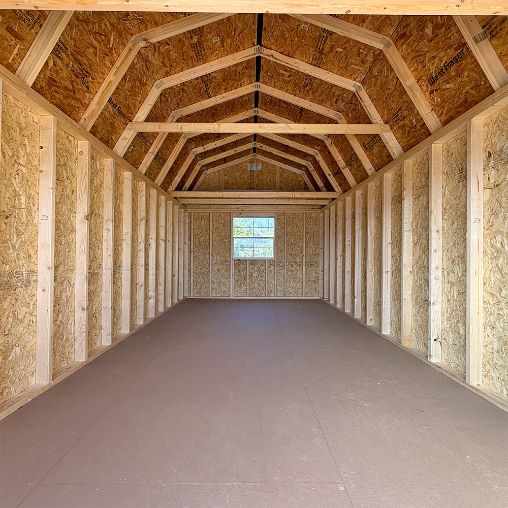 10 x 20 Lofted Barn