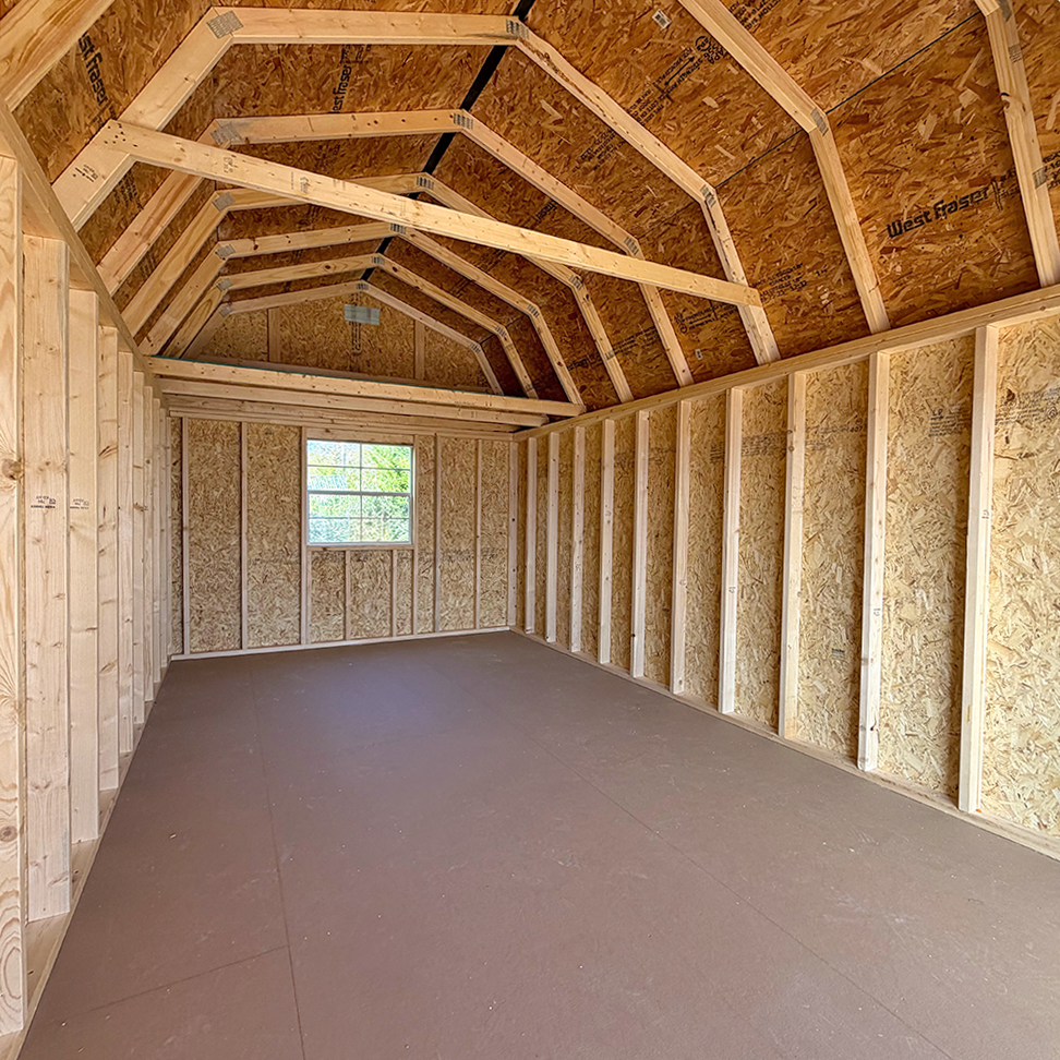 10 x 20 Lofted Barn