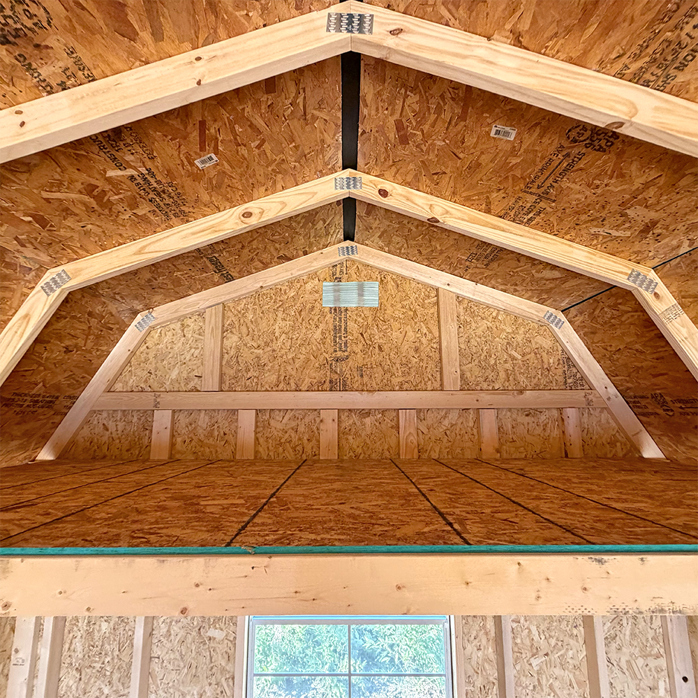 10 x 20 Lofted Barn