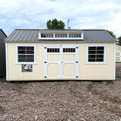 10 x 20 Utility Shed Dormer