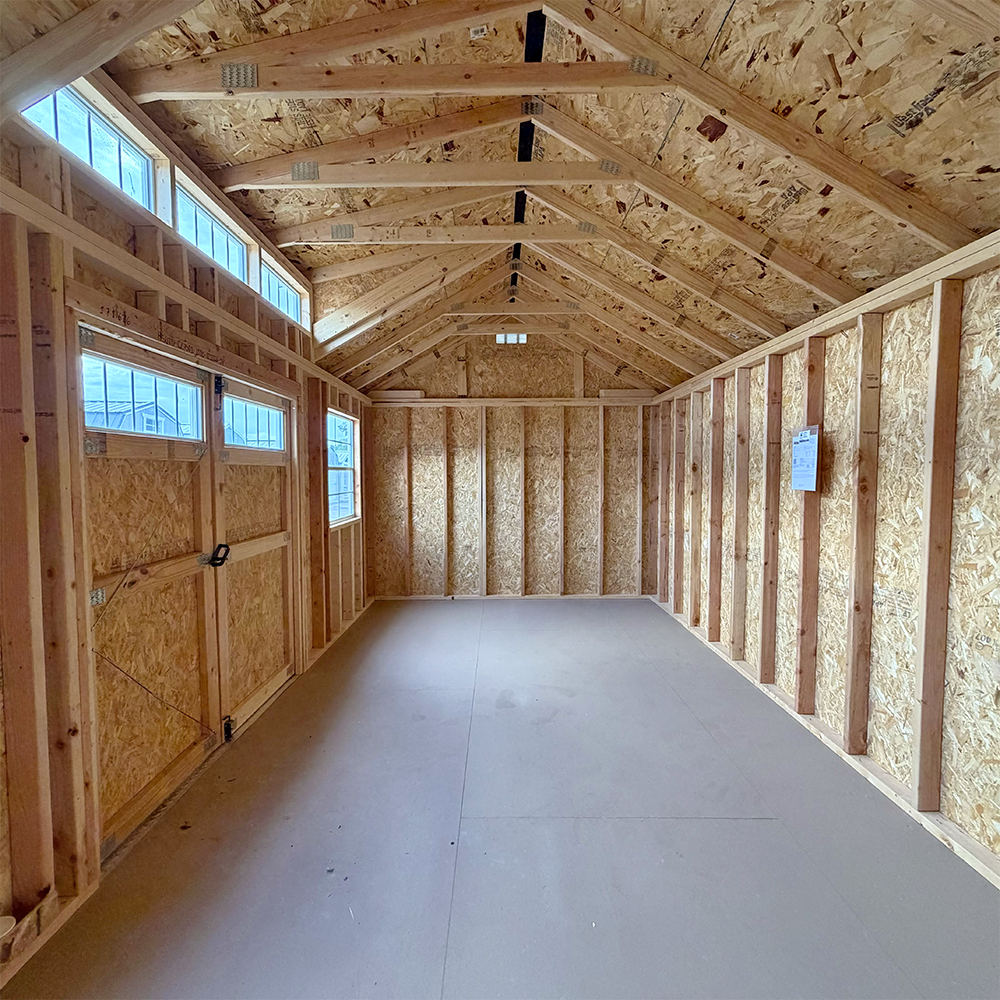 10 x 20 Utility Shed Dormer