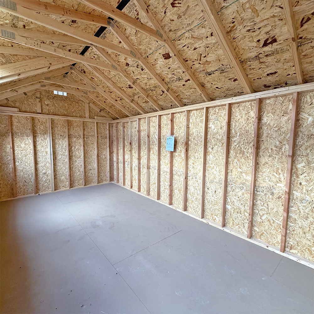 10 x 20 Utility Shed Dormer