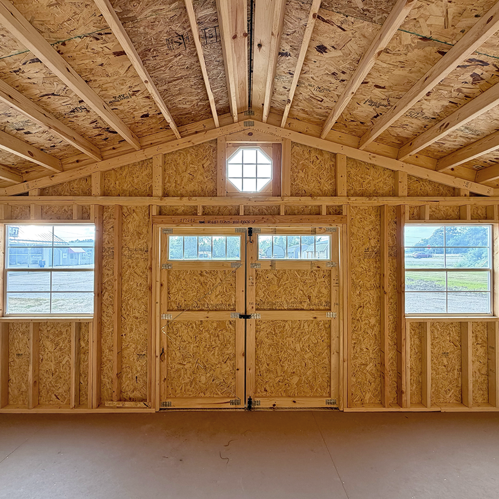 10 x 20 Side Gable Shed