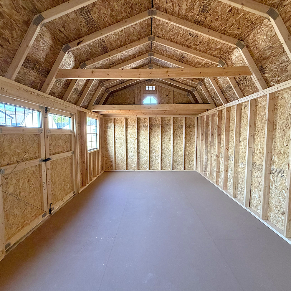 12 x 20 Lofted Barn