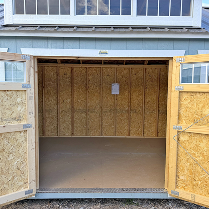 10 x 16 Utility Shed Dormer