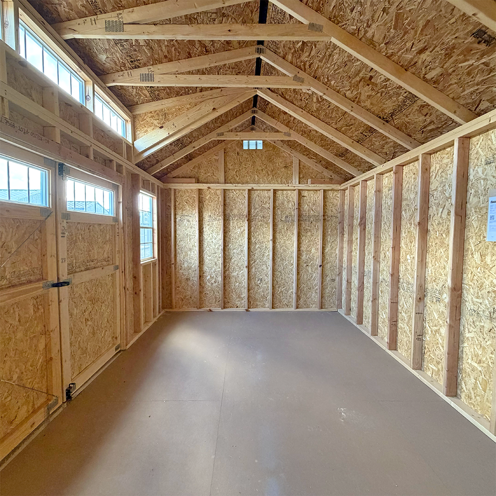 10 x 16 Utility Shed Dormer