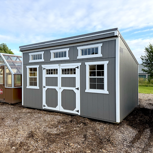 10 x 16 Single Slope Shed