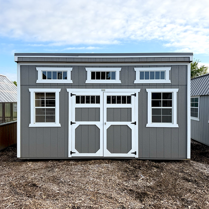 10 x 16 Single Slope Shed