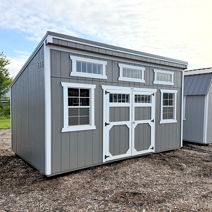 10 x 16 Single Slope Shed