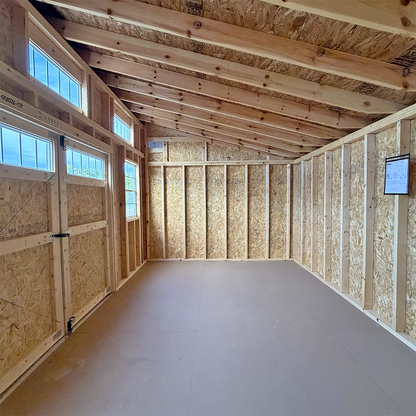 10 x 16 Single Slope Shed