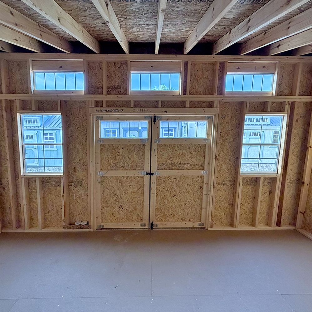 10 x 16 Single Slope Shed