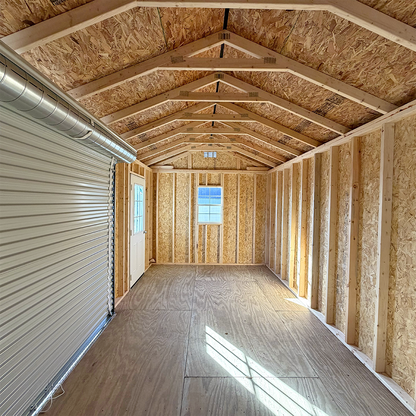 10 x 20 Utility Side Garage